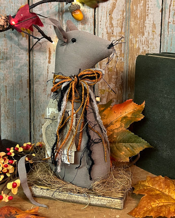 PS-02 Fabric Autumn Mouse