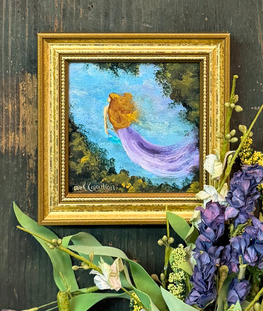MKM-300 'Mermaid Sarah' ORIGINAL Painting by MK Moulton