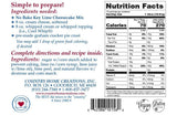 CHC-16 No Bake Key Lime Cheesecake Mix