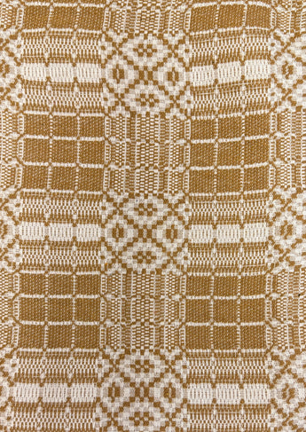 PC-TH-NO-MC Normandy Throw - Mustard & Cream