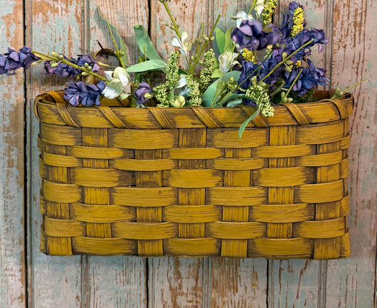 BG-B731M Wall Basket - Mustard