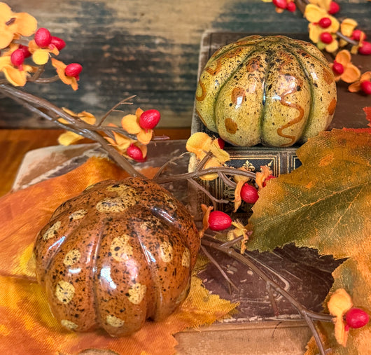 GMS-P91 Shooner Redware Pumpkin
