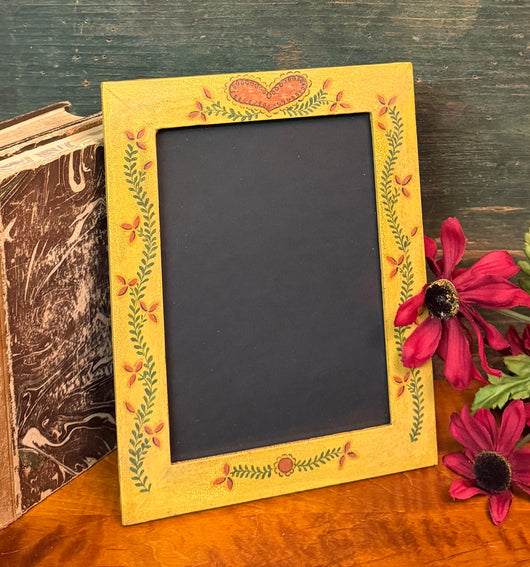 ERX-2657 Large Mustard Frame with Heart