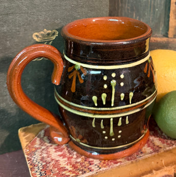 FC-19 Black Baluster Pottery Mug