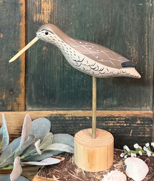 WF-12 Small Tan & White Shore Bird