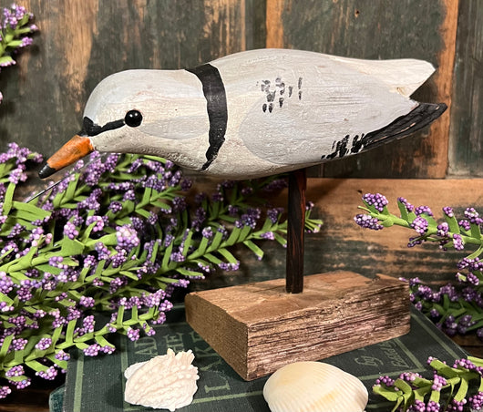 NV-WEK4 Hand-Carved & Painted Gull by Will E Kirkpatrick