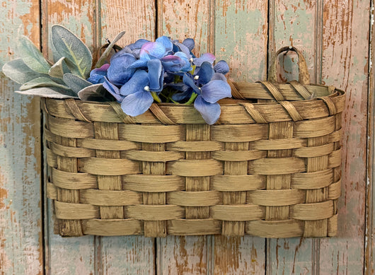 BG-B731T Wall Basket - Ivory