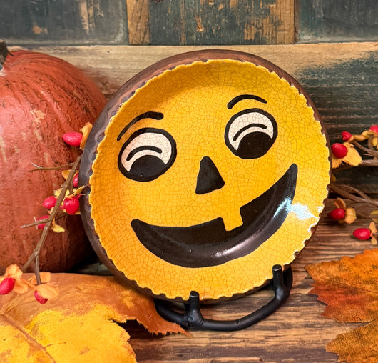 KS-83 'Jack-O' Redware Small Plate