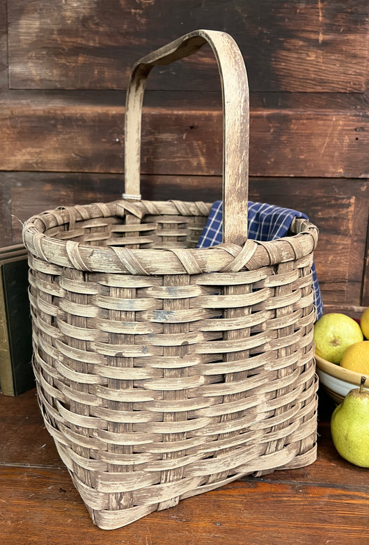 BG-B503 Ivory Handled Basket