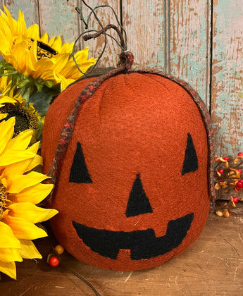 NV-755 Wool Jack-o Pumpkin