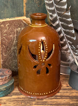 SE-218C Redware Luminary - Brown