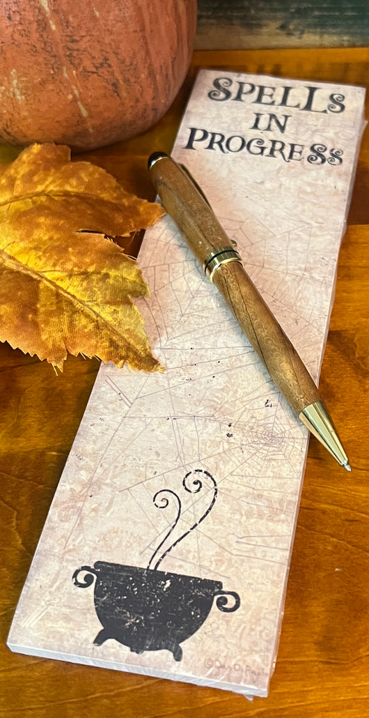 PBK-100807 Spells in Progress Note Pad
