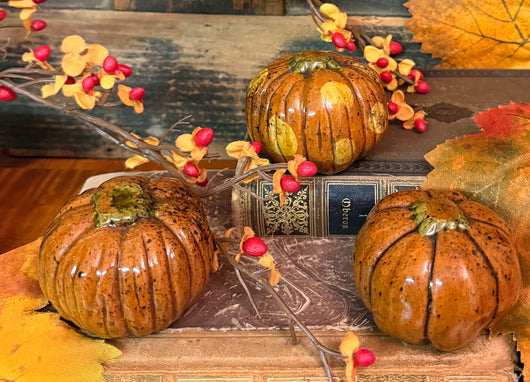 GMS-P86 Shooner Redware Pumpkin