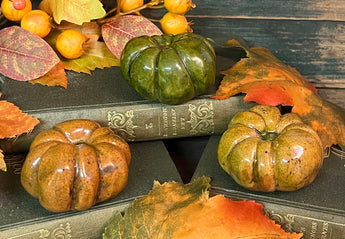 GMS-P65 Shooner Redware Pumpkins