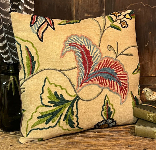 CD-CP-B Crewel Pillow