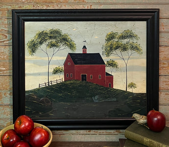 NV-960 Warren Kimball Barn Framed Print