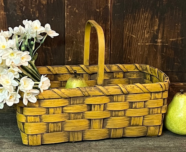 BG-B705 Mustard Handled Basket