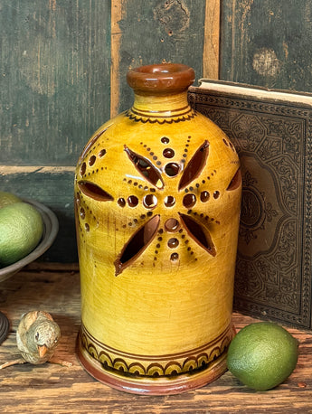SE-219D Redware Luminary - Yellow
