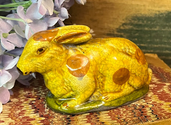 GMS-F82 Shooner Redware Bunny Figurine