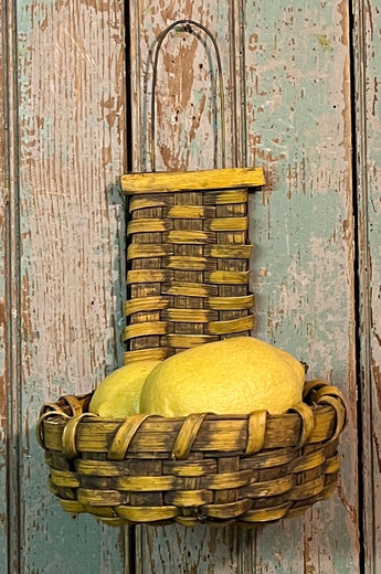 BG-B634 Mustard Wall Basket