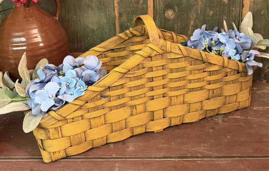 BG-B722M Harvest Handled Basket - Mustard