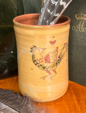EJS-135 Pottery Beaker - Bird