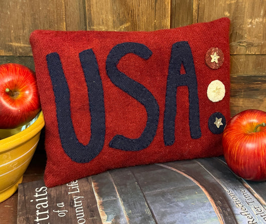DD-297 Wool USA Pillow