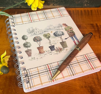 PBK-117199 Topiaries Spiral Notebook