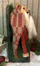 RC-02 Santa in Green Wood Box