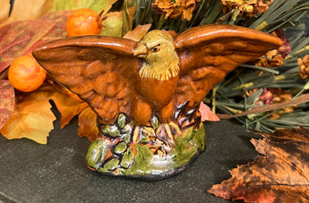 GMS-F73A Shooner Redware Eagle Figurine