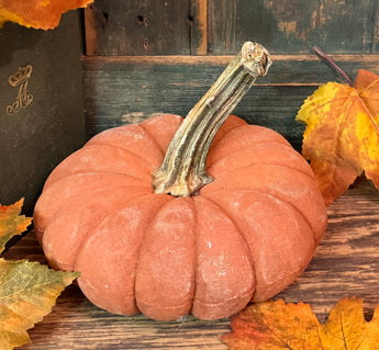 PPP-48A Painted Fabric Pumpkin - Light Orange