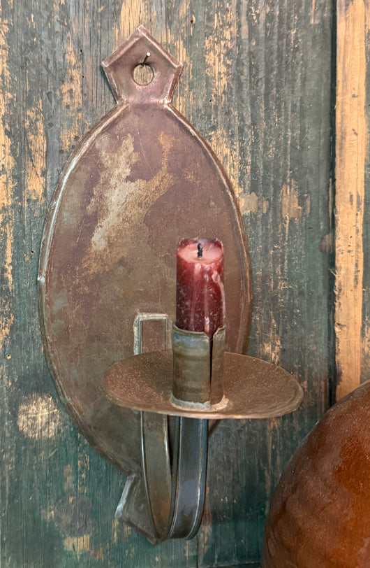 ER-2624 Tin Candle Sconces - sold as a pair