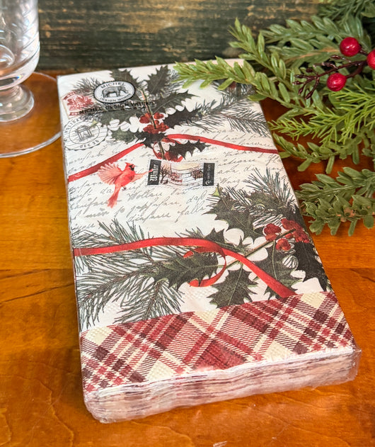 MDW-20 Paper Hostess Napkins - Winter Wonderland