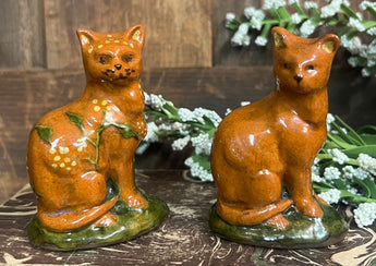GMS-F57 Shooner Redware Cat Figurines