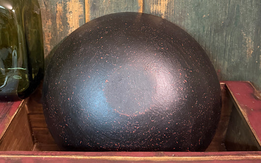 PEN-110 Wood Bowl - Black over Red
