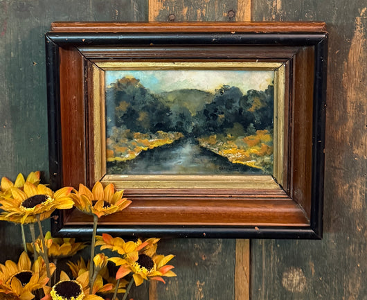 MKM-295 'Lazy River' ORIGINAL Painting by MK Moulton