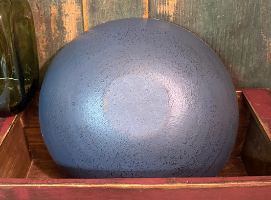 PEN-112 Wood Bowl - Blue over Black