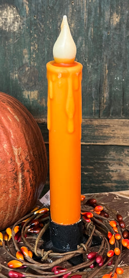 NET-38 Orange Battery Operated Candle