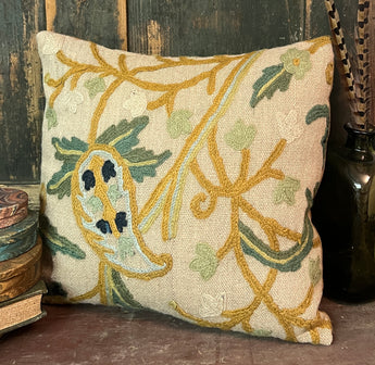 CD-CP-A3 Crewel Pillow