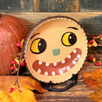 KS-82 'Jack-O' Redware Small Plate