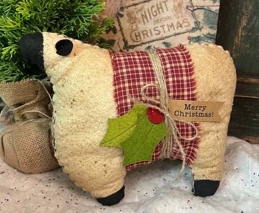 AFE-12A Felt Christmas Sheep