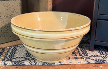 NV-WB4 Antique Yellowware Bowl