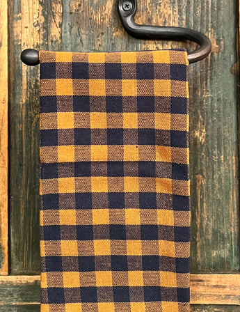 PEN-DT2 Navy & Mustard Dish Towel