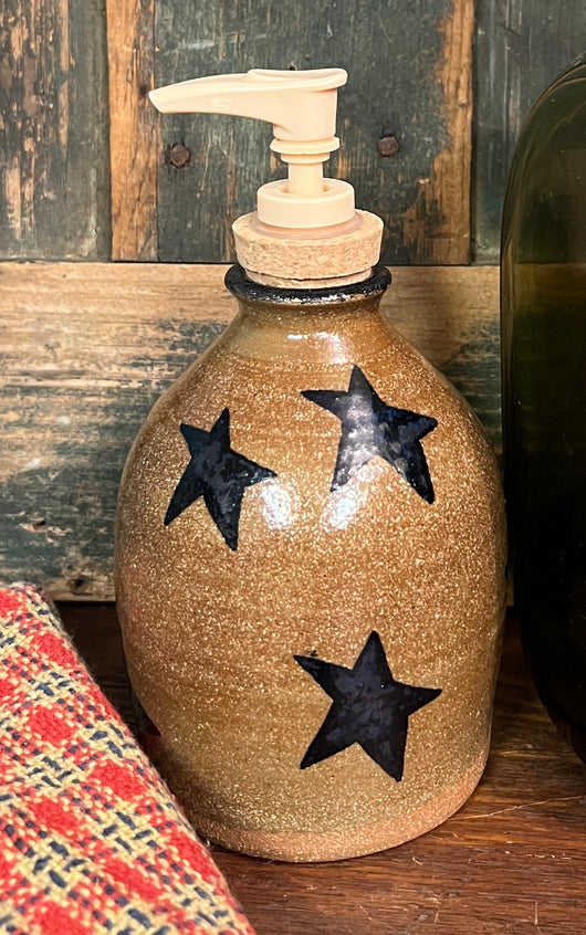 CC-2443 Pottery Stars Soap Pump Dispenser