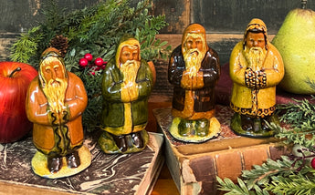 GMS-S50 Shooner Redware Santa Figurines