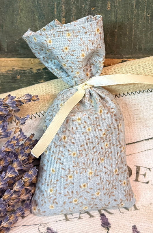PB-673F Lavender filled Fabric Sachet - Lt Blue