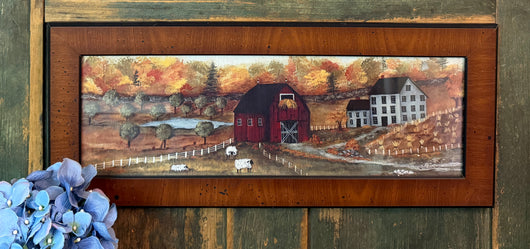 HF-15 'The Homestead' Framed Print