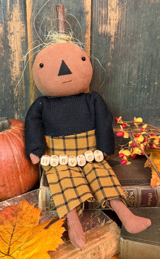 NV-1050 Fabric Boy Pumpkin Doll