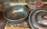 OWP-04 Vintage Old World Pewter - Lidded Round Dish