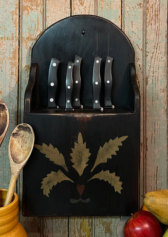 WD-06B Wooden Knife Box Holder
